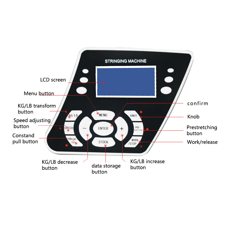 S3169 LCD Control Panel Interface
