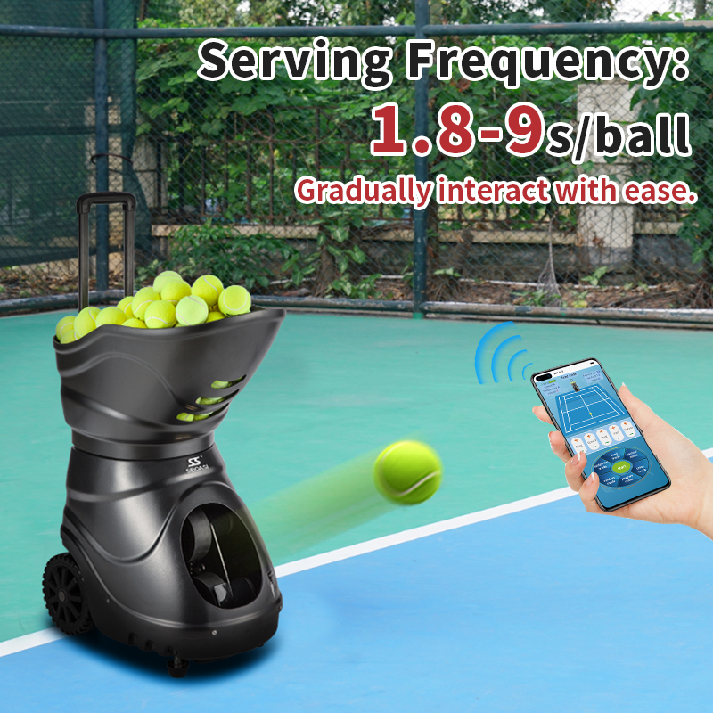 VEKEDA T2202A Professional Tennis Ball Machine