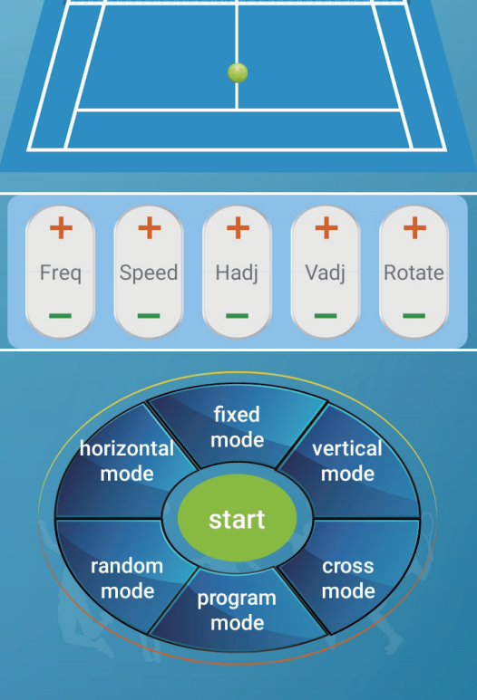 VEKEDA S336A APP remote control real interface on smartphone